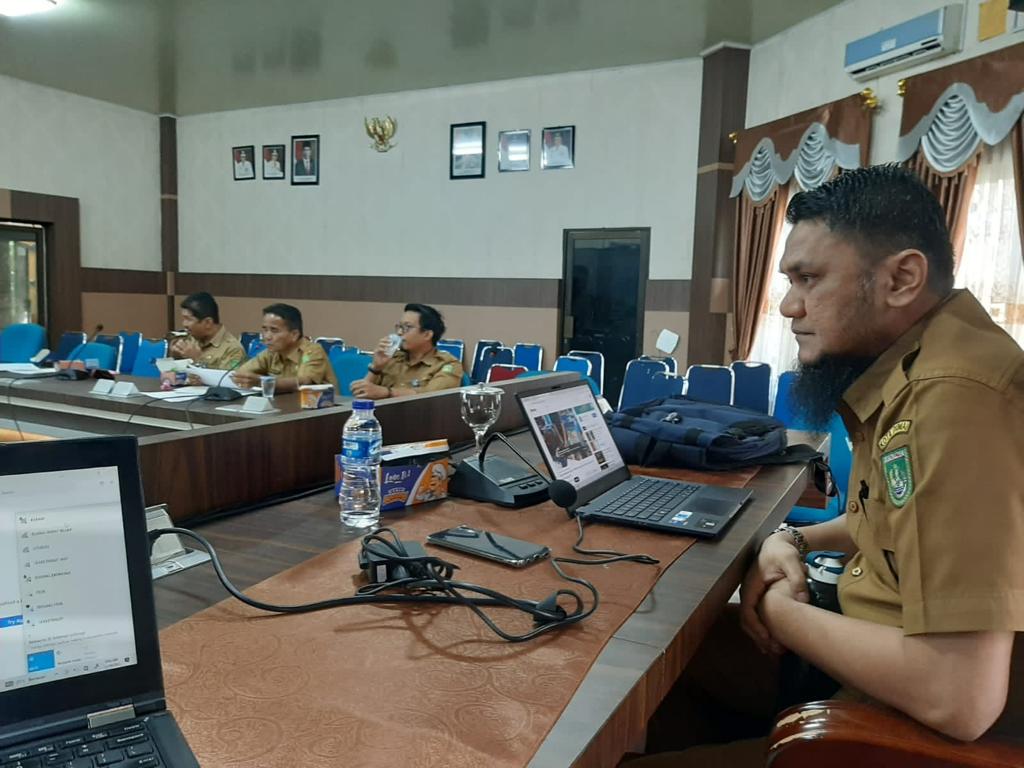 Bimbingan Penyusunan Dokumen Resiko Strategis Pemerintah Daerah oleh BPKP Perwakilan Provinsi Riau