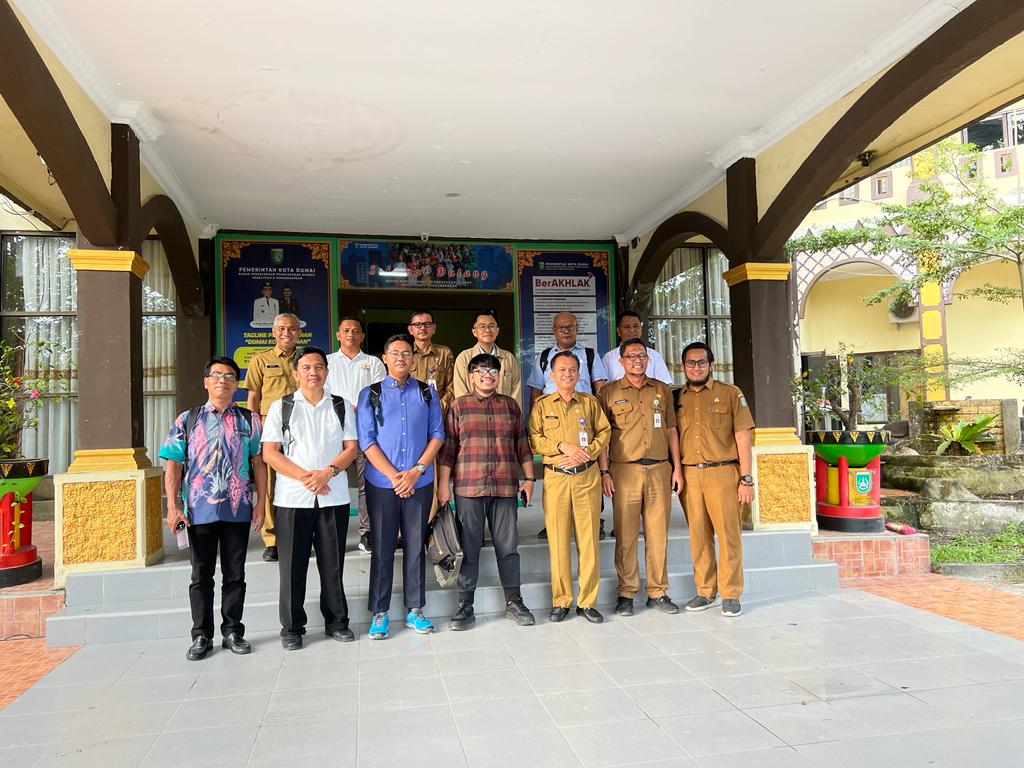 Kunjungan Lapangan Studi Potensi Pengembangan Insfratstrutur dan Ekonomi di Kota oleh Staf Ahli Bappenas RI Bidang Sinergi Ekonomi dan Pembiayaan.