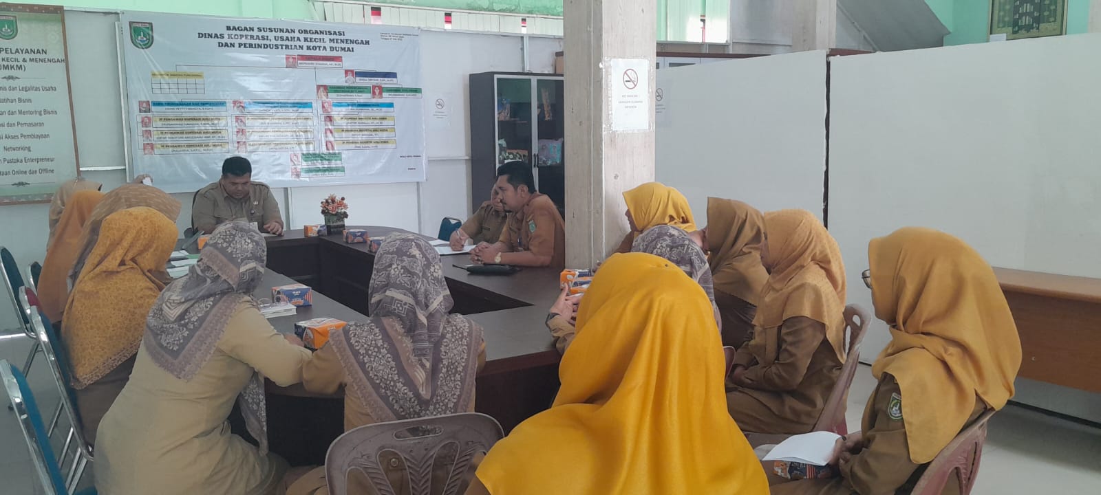 Rapat Koordinasi Dinas Koperasi, UKM dan Perindustrian Kota Dumai