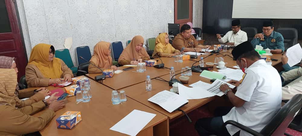 Rapat Kerja Pembahasan Perubahan PPAS TA 2023 dgn Komisi II DPRD Kota Dumai