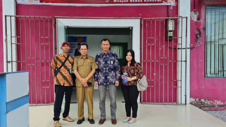 Kunjungan dari Balai Standarisasi dan Pelayanan Jasa Industri Pekanbaru.