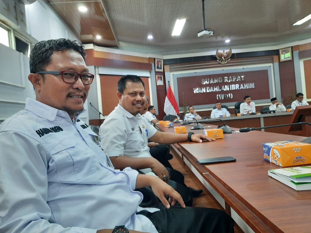 rapat teknis penyediaan hewan qurban Pemerintah Kota Dumai Tahun 2024 di ruang rapat Wan Dahlan Ibrahim.