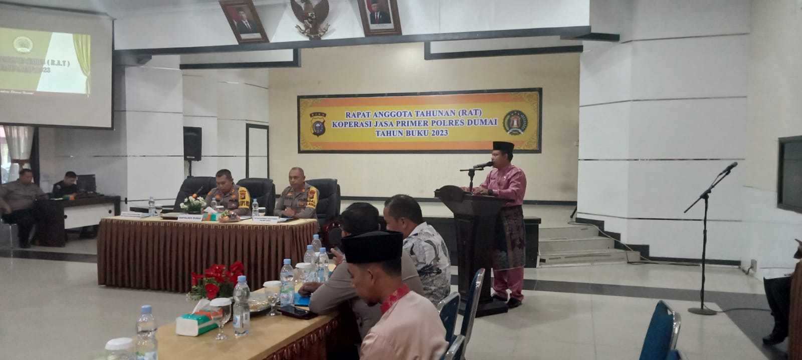 Rapat Anggota Tahunan (RAT) Koperasi Jasa Primer Polres Dumai Tahun Buku 2023.