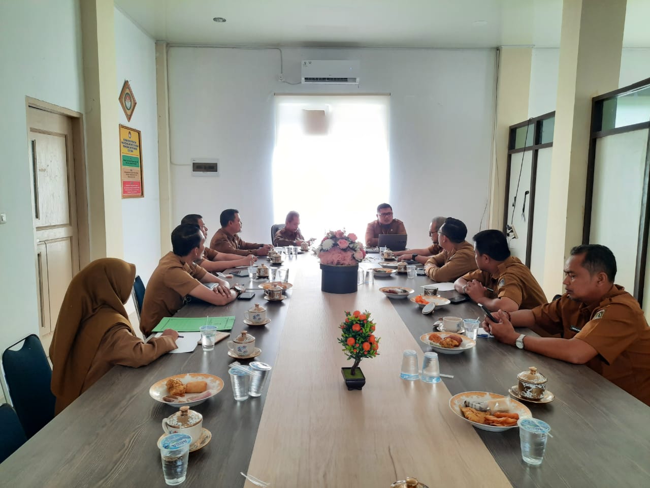 rapat persiapan bidang pengawasan sapras