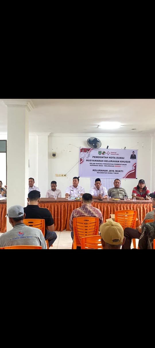 Sosialisasi Percepatan  Pembentukan Koperasi Merah Putih