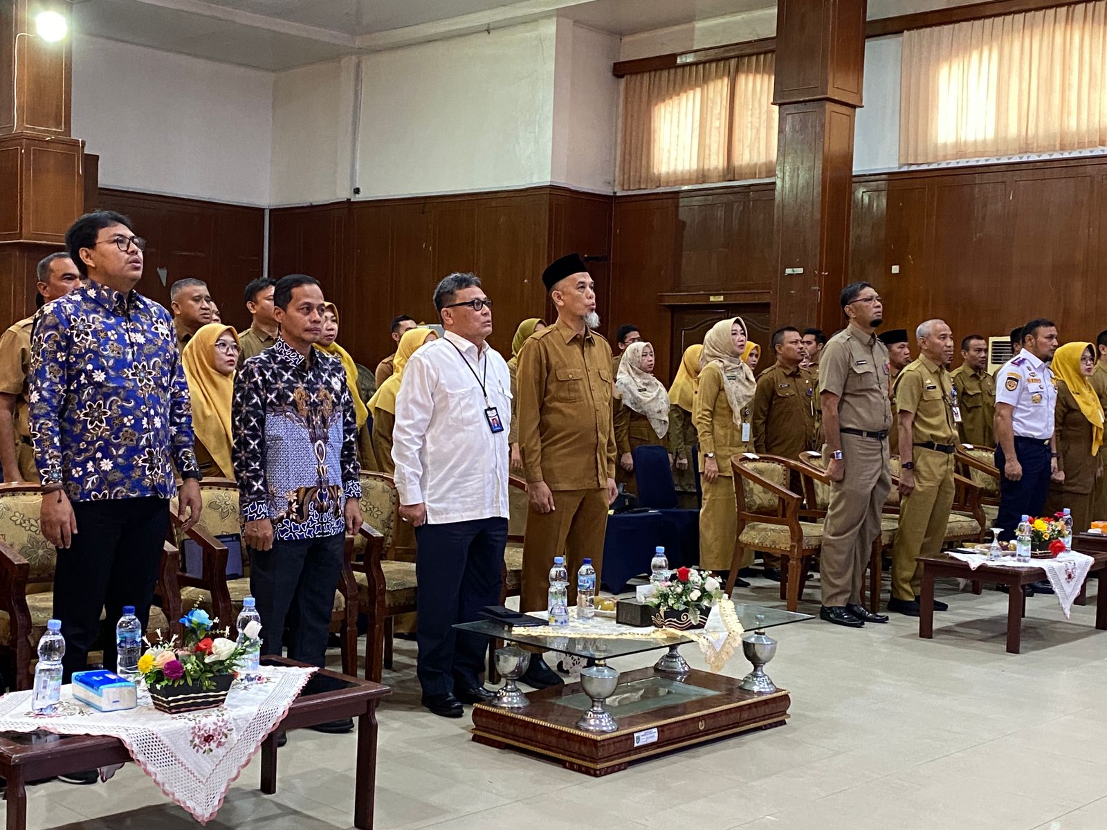 acara Sosialisasi Hasil Penilaian Indeks Efektivitasnya Pengendalian Korupsi (IEPK)