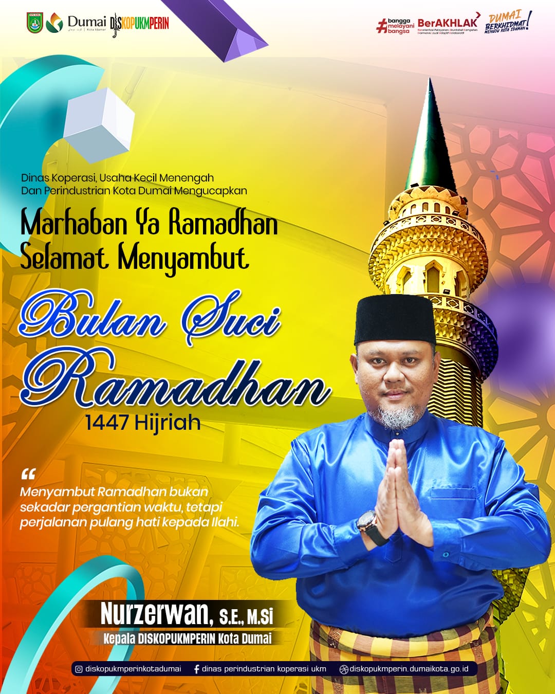 SELAMAT MENYAMBUT BULAN SUCI RAMADHAN 1447 H