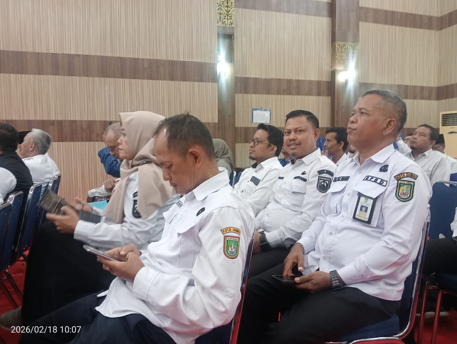 entry meeting pemeriksaan interim atas laporan keuangan Pemerintah Kota Dumai Tahun 2025 dan Instansi Terkait lainnya